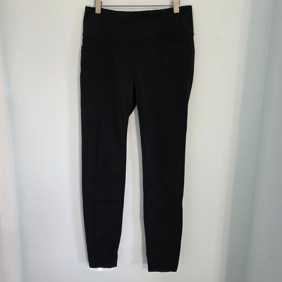 Athleta Pants - Athleta Metro Skinny Pants Black Supplex Stretch Trousers 138443 Womens Medium